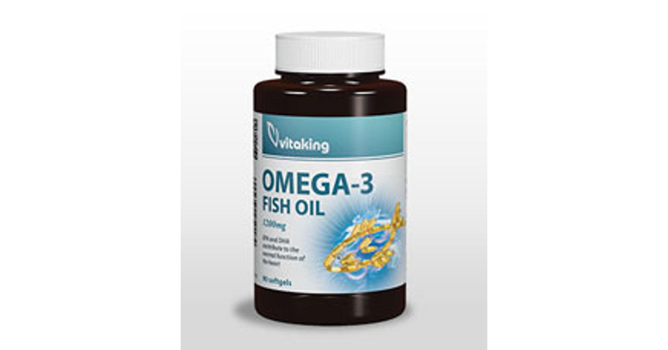Omega 3 Halolaj (Vitaking) Új termék