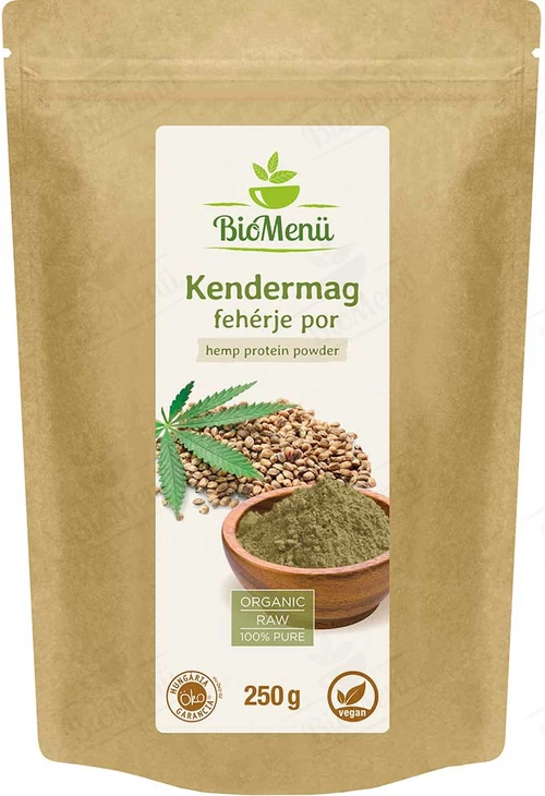 Kendermag fehérje por BioMenü 250 g