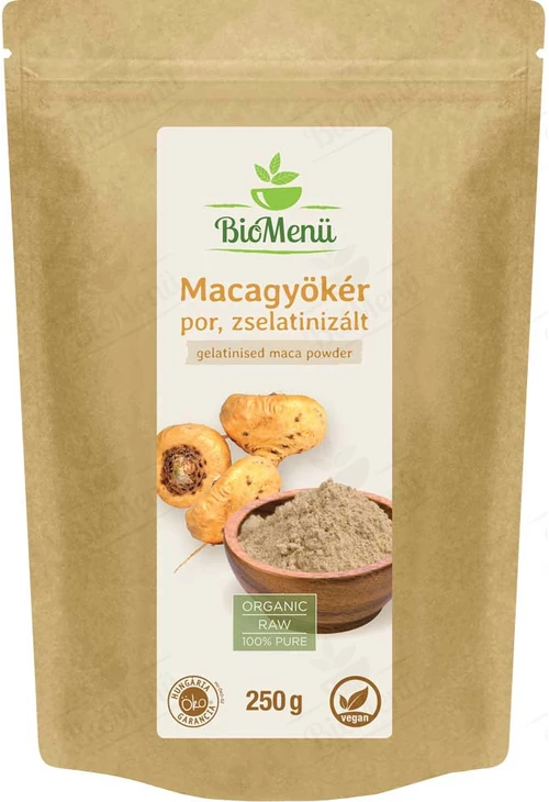 Macagyökér zselatinizált por BioMenü 250 g